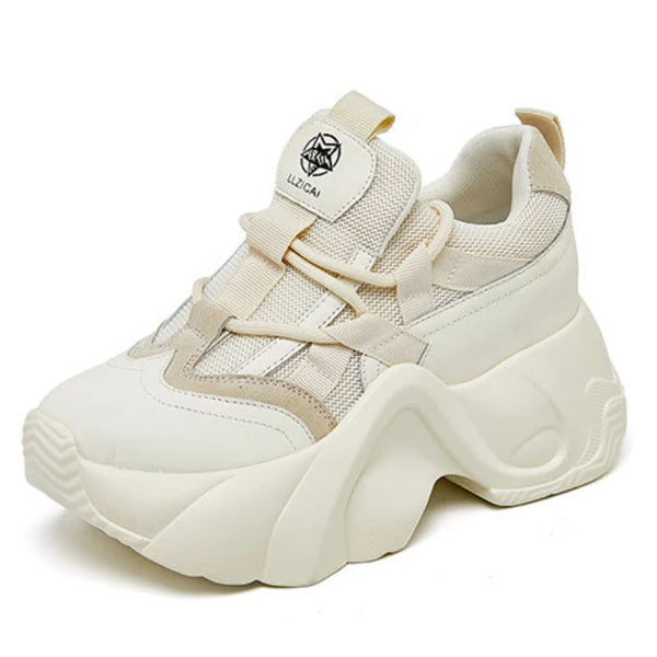 All White Women's Sneakers