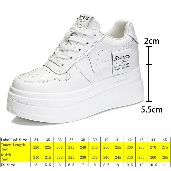 Avionic sneakers white