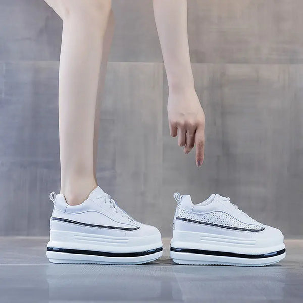 Branded White Sneakers