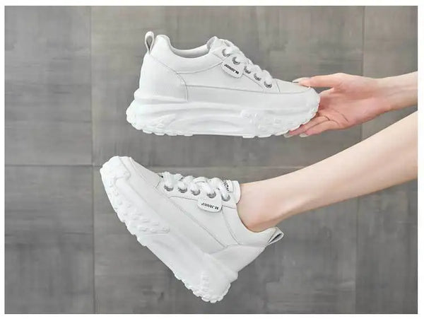 Comfy White Sneakers Womens