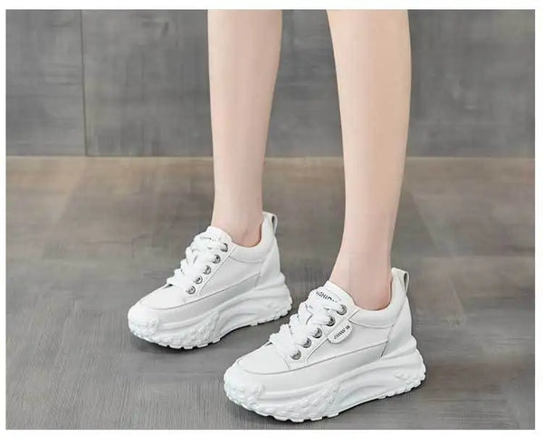 Comfy White Sneakers Womens