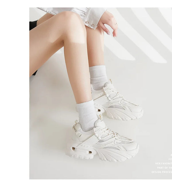 Designer White Sneakers Women's