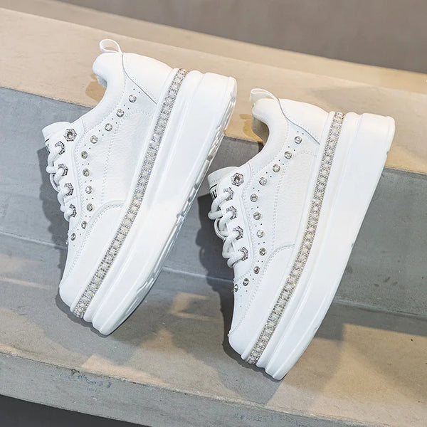 High-End White Sneakers