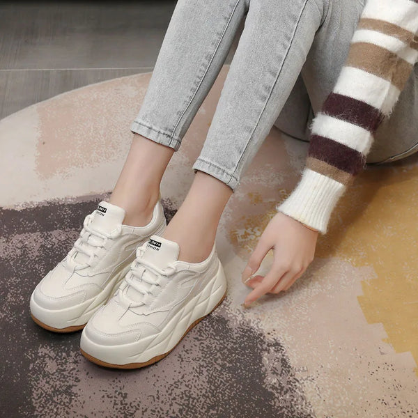 High Top White Sneakers