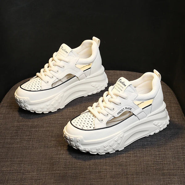 Ladies White Sneakers