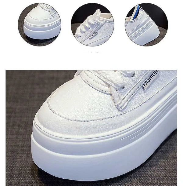 White Basketball Sneakers