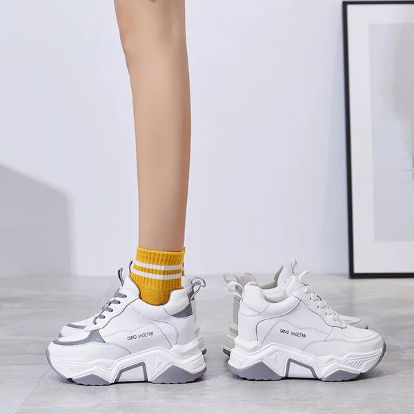 White Canvas Sneakers Womens