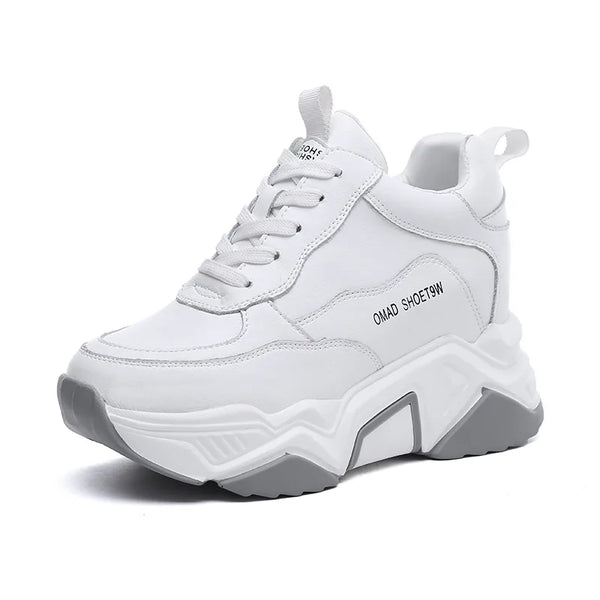 White Canvas Sneakers Womens