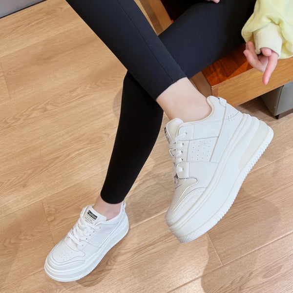 White Cheer Sneakers