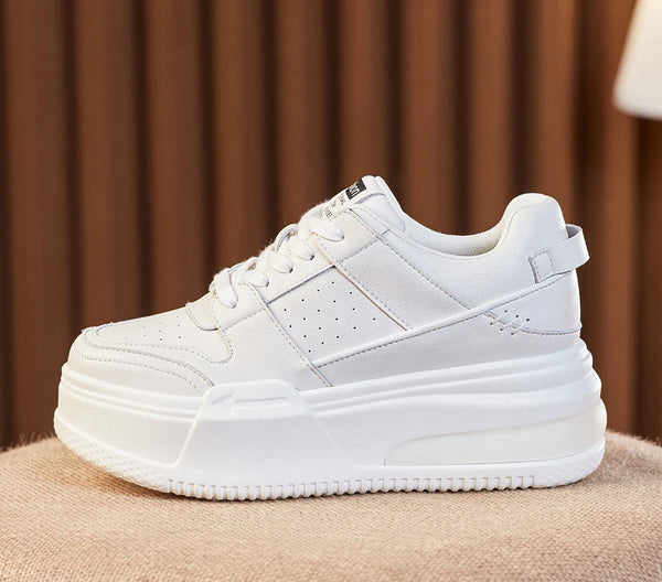 White Cheer Sneakers