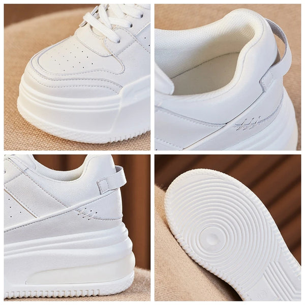 White Cheer Sneakers