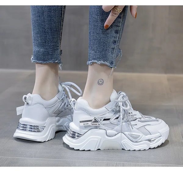 White Dance Sneakers