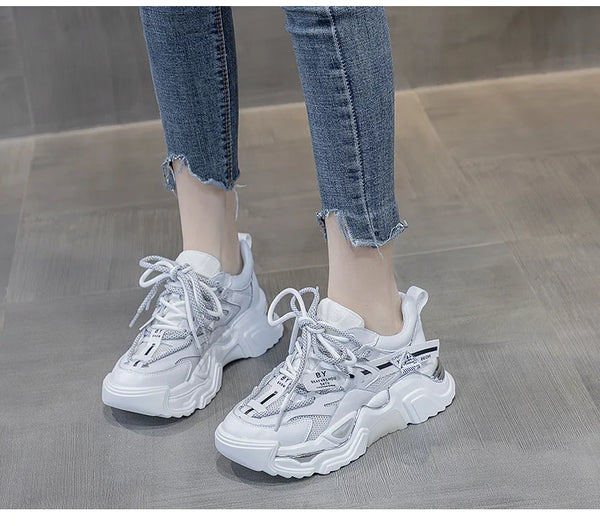 White Dance Sneakers