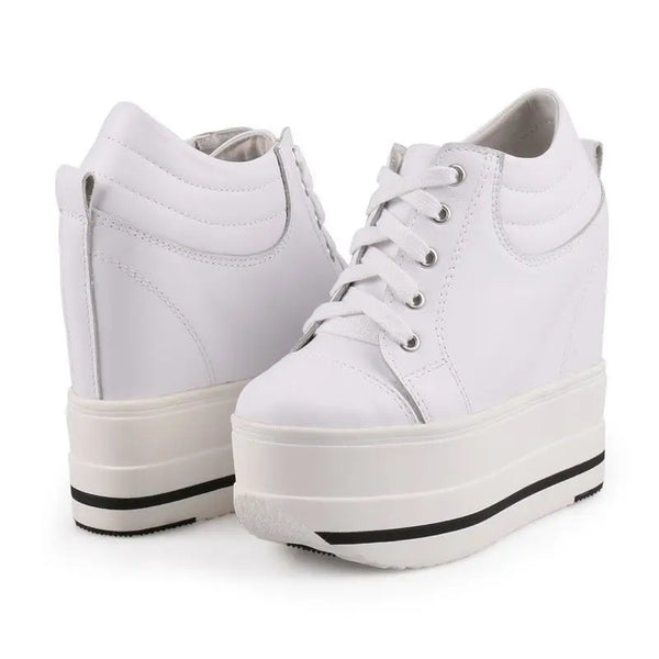 White High Top Sneakers Women's