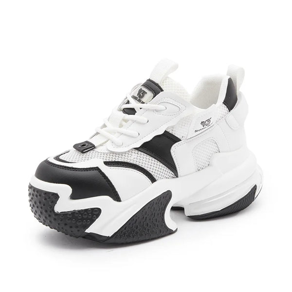 White Leather Sneakers Women