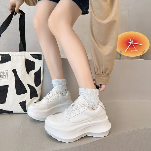 White lifestyle sneakers women's