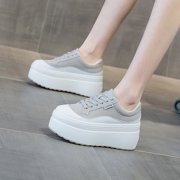 White Low Cut Sneakers