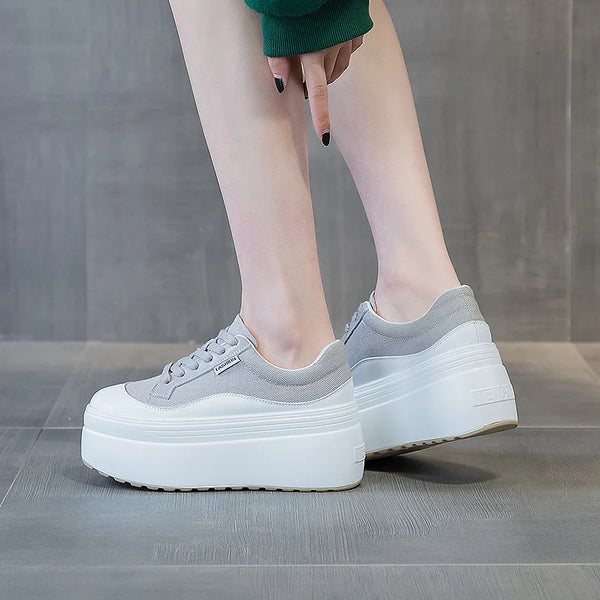 White Low Cut Sneakers