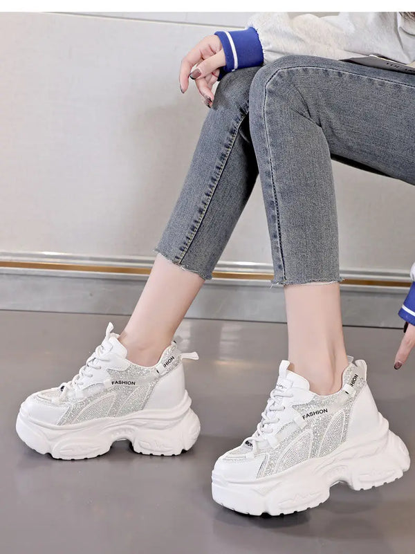 White Luxury Sneakers