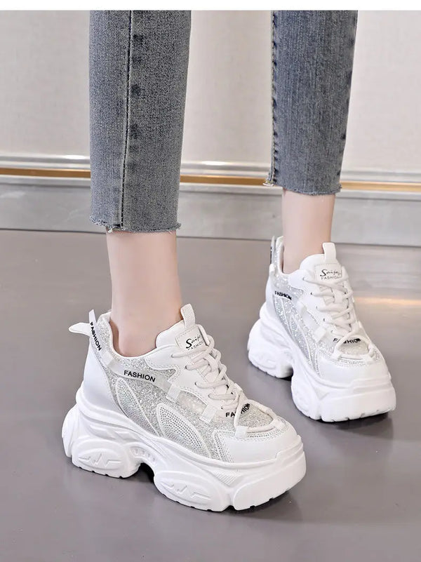 White Luxury Sneakers