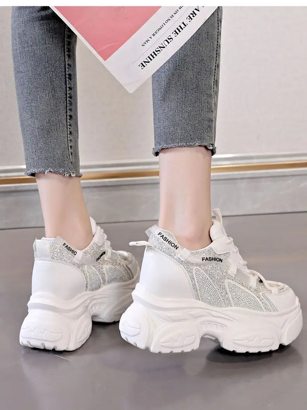 White Luxury Sneakers