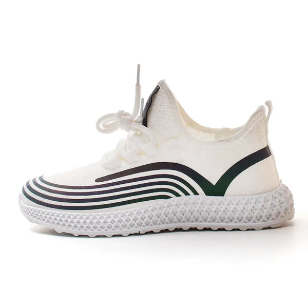 White Running Sneakers Women's