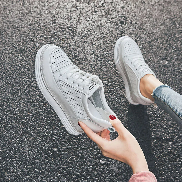 White Running Sneakers