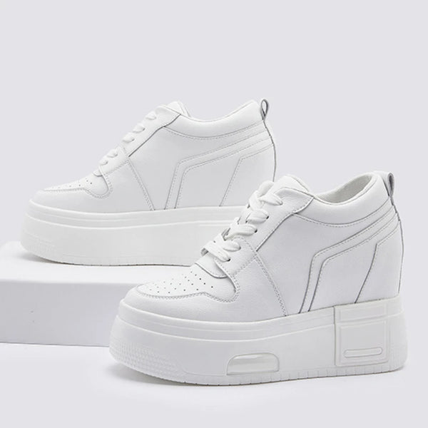 White slip on sneakers ladies