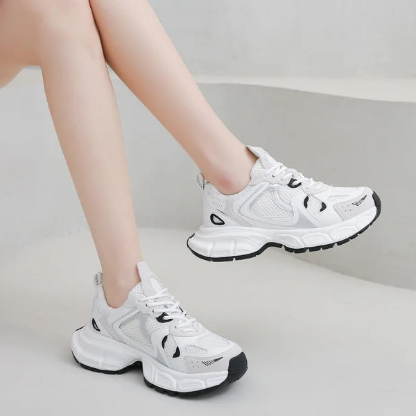 White Sneakers Shoes for Women's