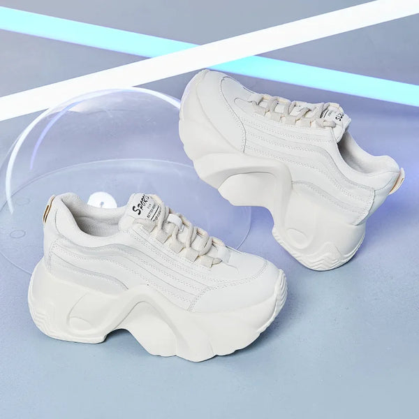 White Tennis Sneakers Women's