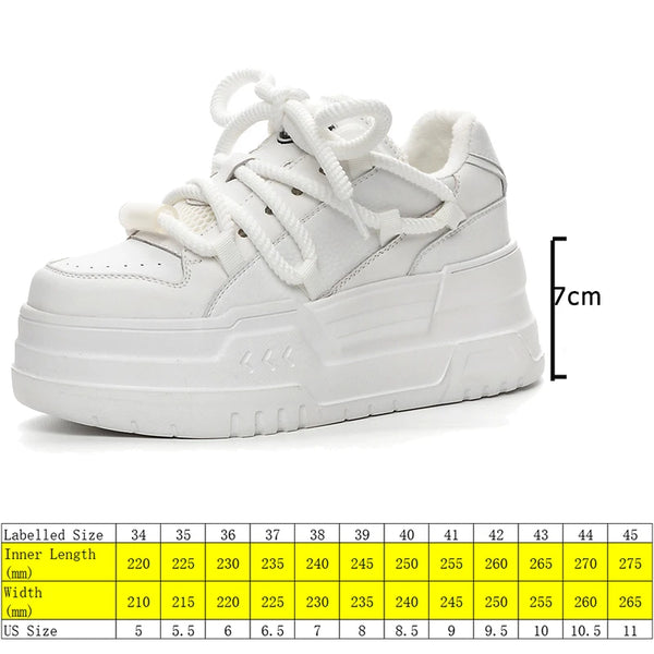 White Work Sneakers Women's