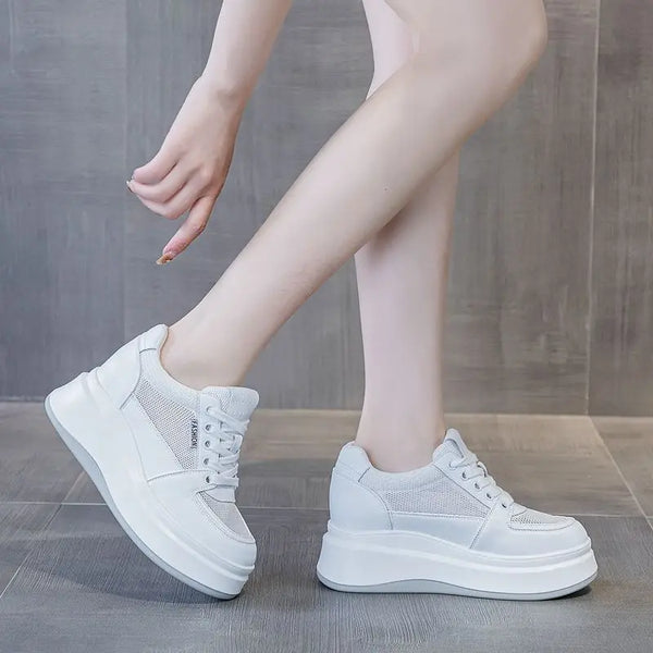 Women's White Casual Sneakers