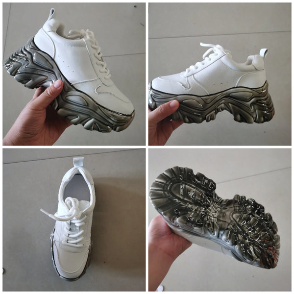 Women's White Designer Sneakers