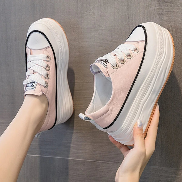 Women's White Lifestyle Sneakers