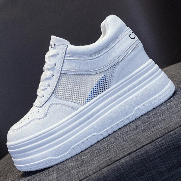 Women's White Slip On Sneakers